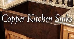copper kitchen sinks