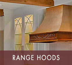 Exclusive lines of copper range hoods
