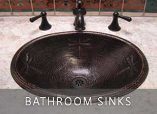 Copper Bathroom Sinks created in the old world tradition