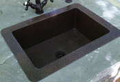 copper prep sink