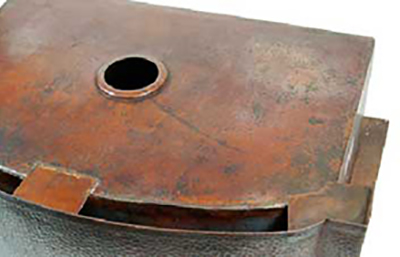 SoLuna Copper Sink Weld 2
