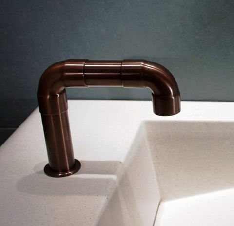 Sonoma Forge | Bathroom Faucet | Elbow Spout | Deck Mount | Hands Free