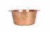 SoLuna Copper Bar Sink | Round | Fleur de Lis