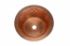 SoLuna Copper Bar Sink | Round | Fleur de Lis
