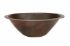 17.5" Oval Copper Bar Sink w/Flat Bottom by SoLuna