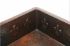 Large Square Copper Prep Sink - Fleur de Lis