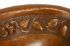 15" Oval Copper Bathroom Sink - Floral by SoLuna