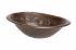 17" Oval Copper Bathroom Sink - Floral by SoLuna