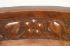 19" Oval Copper Bathroom Sink - Floral by SoLuna