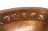19" Oval Copper Bathroom Sink - Floral by SoLuna