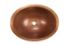 19" Oval Caliz Copper Vessel Sink by SoLuna