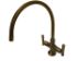 Sonoma Forge Kitchen Faucet | Cuvee Extended Spout | Side Spray | Deck Mount