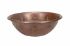 17" Round Copper Bathroom Sink - Stars by SoLuna