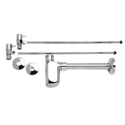 Decorative Lavatory Supply Kit w/Trap