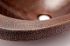 21" Oval Copper Bathroom Sink w/Raised Rim by SoLuna