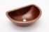 18" D-Shape Copper Vessel Sink by SoLuna
