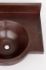 24" Wall-Mount Round Copper Bathroom Sink by SoLuna