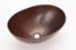 17" Oval Espeso Copper Vessel Sink by SoLuna