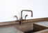 Picture of Sonoma Forge | Bar or Prep Faucet | Wingnut Square Spout | Deck Mount