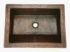 20" Angled Wall Copper Bathroom Sink by SoLuna