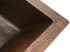 20" Angled Wall Copper Bathroom Sink by SoLuna