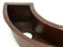 Curved Copper Prep Sink