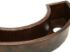 Curved Copper Prep Sink