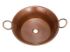 16" Copper Vessel Sink w/Handles by SoLuna