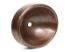 18" Oval Prescenio Copper Vessel Sink by SoLuna