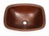 17" Rectangular Ovoid Copper Vessel Sink by SoLuna