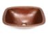 17" Rectangular Ovoid Copper Vessel Sink by SoLuna