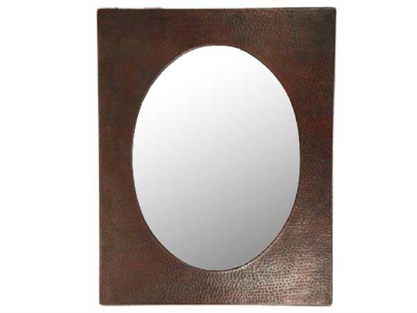 Picture of Copper Oval Mirror