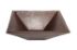 Picture of SoLuna Copper Bathroom Sink |  20" | Pyramidal Tapered | Dark Smoke | SALE