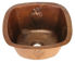 15" Copper Bar Sink w/Rounded Edge - Grapes by SoLuna