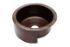 19" Round Copper Bar Sink w/Apron by SoLuna