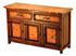 Picture of Francisco Copper and Old Wood Buffet - 3 Doors and 2 Drawers
