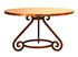 Picture of Aztec Round Dining Table with Copper Tabletop