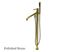 Picture of Kingston Brass Concord Floor Mount Single Post Tub Filler Faucet with Hand Shower