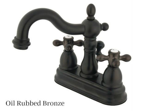 Kingston Brass 4" Heritage Centerset Bath Faucet