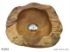 Teak Wood Vessel Sink | Small | Round