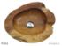 Teak Wood Vessel Sink | Small | Round