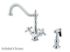 Kingston Brass Kitchen Faucet | Heritage | Side Spray | Deck Mount