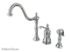 Kingston Brass Kitchen Faucet | Templeton | Single Handle | Side Spray | Deck Mount