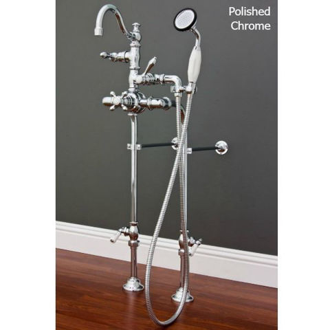 Tub Filler | Side-Mounted Hand Shower