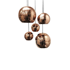 SoLuna Copper Lights | 5 Globe Pendant Chandelier | Polished Copper 1