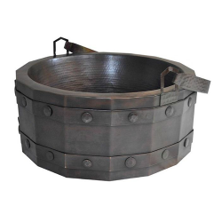 Barril de Vino Copper Vessel Sink by SoLuna