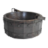 Barril de Vino Copper Vessel Sink by SoLuna