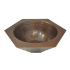 Hexagonal Copper Vessel Sink by SoLuna