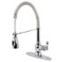 Kingston Brass Kitchen Faucet | Gourmetier | Pull-Down | Single Handle | Deck Mount