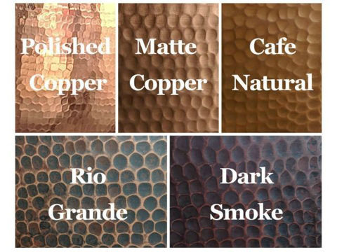 SoLuna Copper Pendant Light | Cone | Café Natural